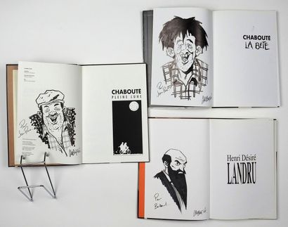 null CHABOUTE Christophe

Strong set of first edition albums with dedications (La...