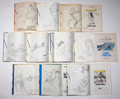 null WEINBERG Albert

Dan Cooper

Set of 10 albums in original edition with drawing...