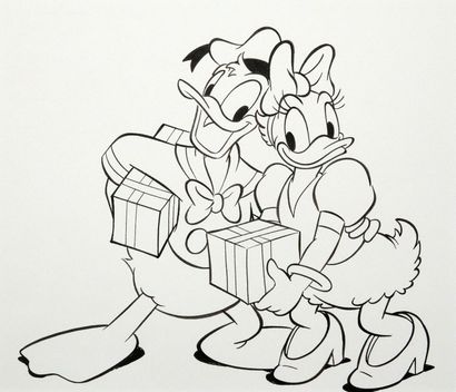 null DISNEY (Studios)

Daisy and Donald

Original illustration representing the famous...