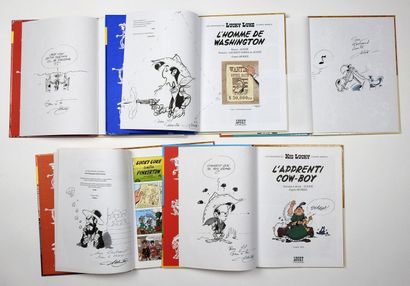 null ACHDE

Lucky Luke

Set of five albums in original edition with drawings (dedication...