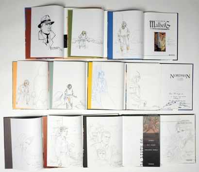 null STALNER Eric and Jean Marc

Set of 10 albums signed by one of Stalner, one volume...