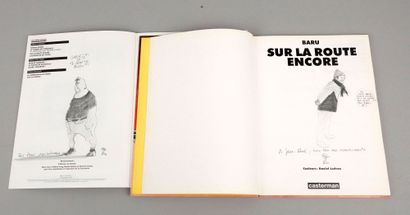 null BARU

Set of two signed albums in original edition, Bonne année and Sur la route...