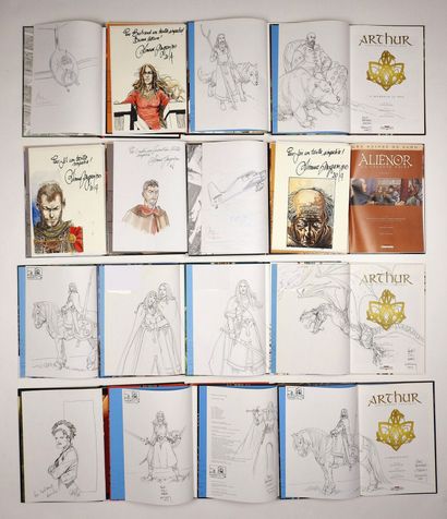 null DELCOURT

Set of about 229 albums mainly in first edition, all signed, series...
