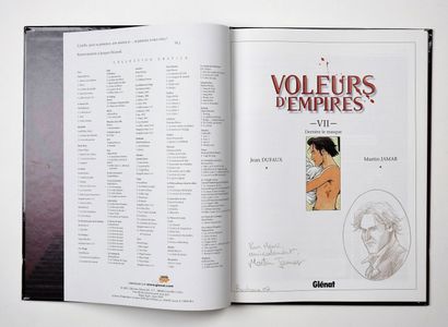null JAMAR Martin

The thieves of empire

Volume 7 in first edition with drawing

Very...