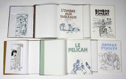 null DENIS Jean Claude

Set of albums in original edition with drawings (11 volumes)

Very...
