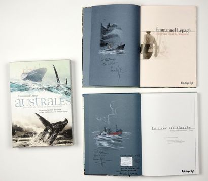null LEPAGE Emmanuel

Box including two volumes, Voyages aux îles de la désolation...
