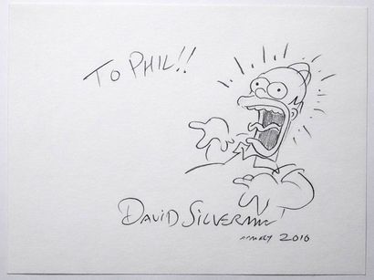 null SILVERMAN David

Les Simpsons

Belle illustration représentant Homer, par l’animateur...