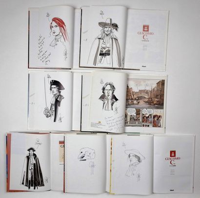 null GRIFFO

Giacomo C

7 volumes of the series with drawing of the author

Very...