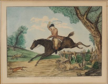 null Carle Vernet (1758-1836), d'après

Deux gravures en couleurs : Le chasseur au...