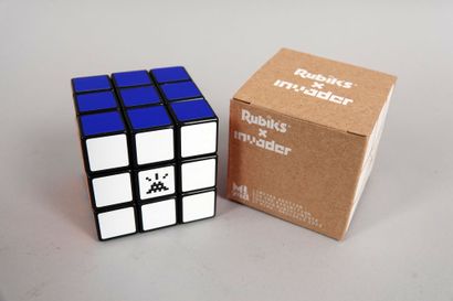 null Invader, d'après

Rubik's x Invader, 2022

Rubik's cube sérigraphié

Edition...