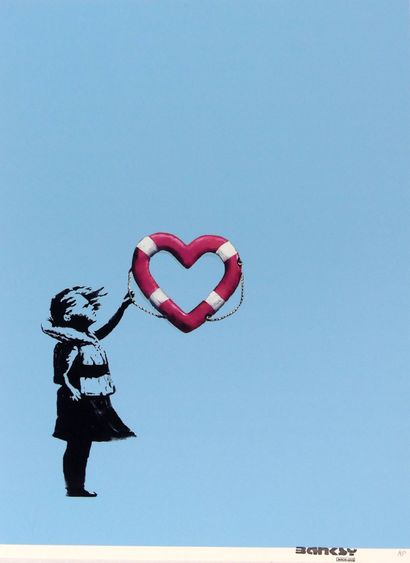 null Banksy x Post Modern Vandal, d'après

Girl With Heart Shaped Float 

Impression...