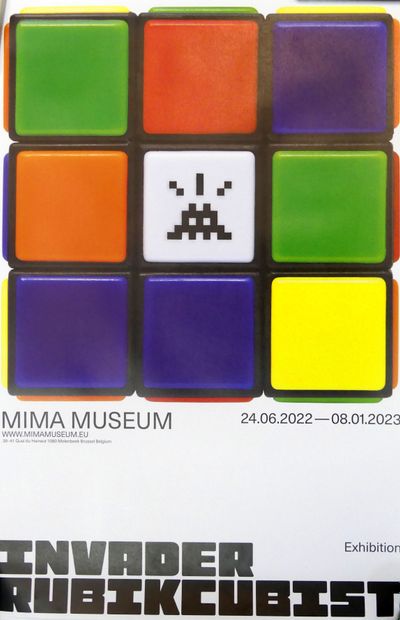null Invader, d'après

Rubikcubist

Set 10 affiches dans son tube d'origine

Poster...