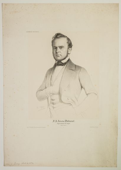 null 448 - F.A. Adéodat DUFOURNEL Député de la HAUTE-SAÔNE en 1848, Sénateur (Gray/...