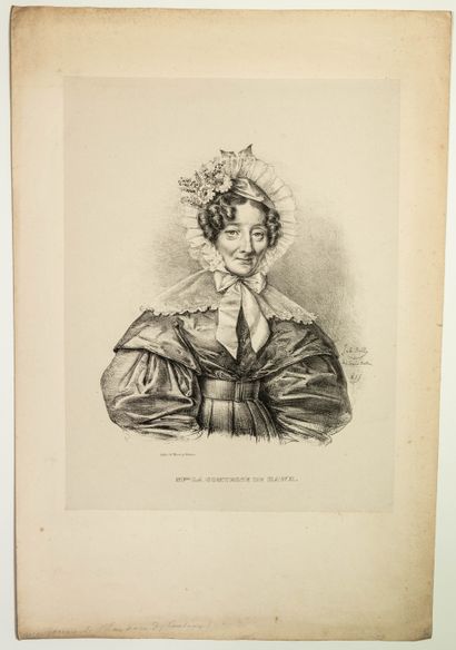 null 395 - Madame la Comtesse de BAWR (née Alexandrine Sophie Goury de Champgrand),...