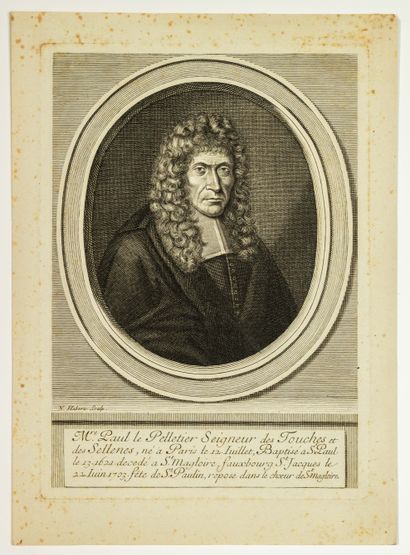 null 89 - Paul LE PELLETIER Seigneur des Touches et des Sellenes (Paris 1661- 1703)....