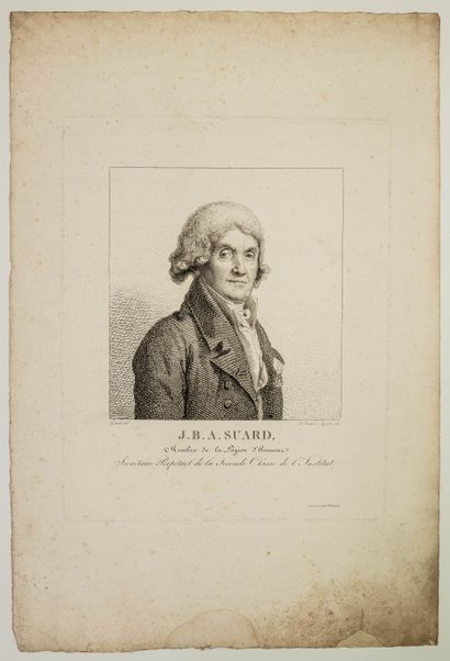 null 310 - Jean Baptiste Antoine SUARD (Besançon/ Doubs 1732 – 1817), Homme de lettres...