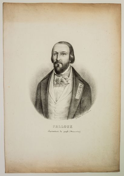 null 449 - Alfred Frédéric Comte de FALLOUX, Député de 1848 du MAINE ET LOIRE, Ministre,...