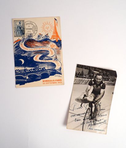 Cyclisme/Bordeaux-Paris/Cello/Lorenzetti/Kubler....