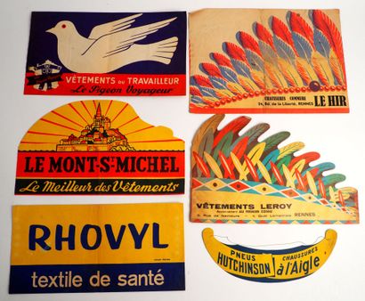 null Cycling/Caravan/Tour de France/Clothing/Eagle/Aries. Set of 6 paper hats or...