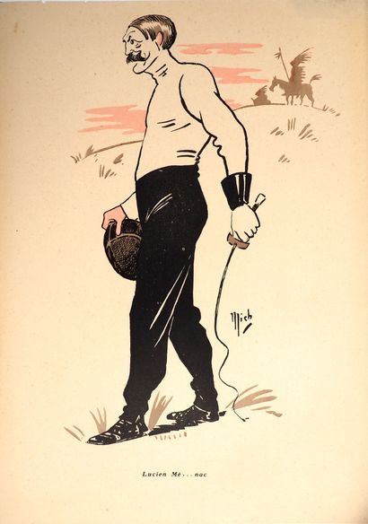 Jeux Olympiques/Paris, 1900/Escrime/Mérignac/Mich....
