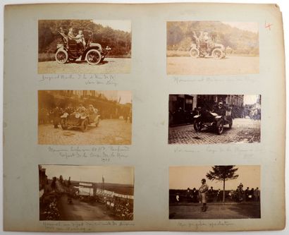 null Automobile/Préhistoire/Empereur/Taunus. Ensemble de 10 photos originales (prise...