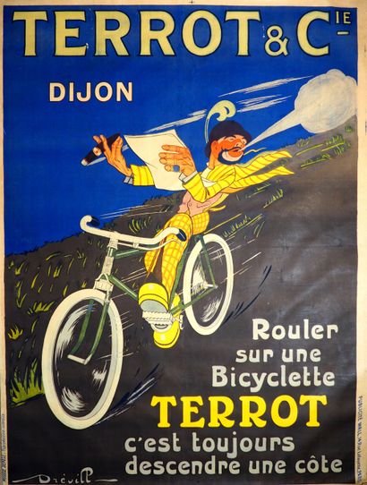 Cyclisme/Terrot/Drevill. Superbe affiche...