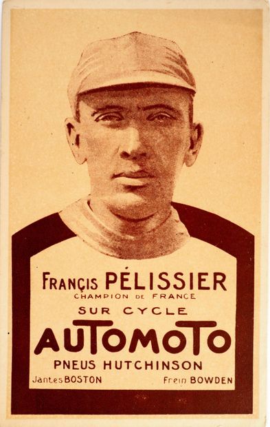 Cyclisme/F.Pélissier/Automoto. Carte postale...