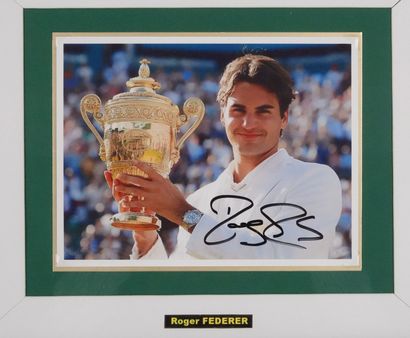 
Tennis/Roger FEDERER/JO/DAvis. Photo couleur...