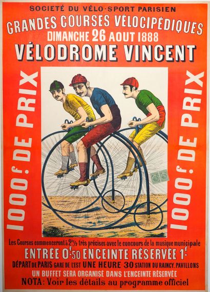 Cyclisme/Préhistoire/Bicycle/Grand bi/De...