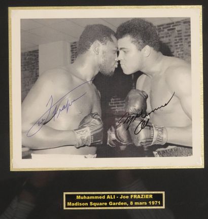 
Boxe/Joe Frazier vs Muhammed Ali. Séance...
