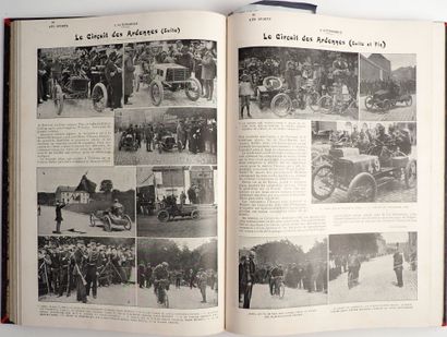 null Omnisport/Presse/ Reliure de "Les Armes et les Sports" du n°1 (2 mai 1903) au...
