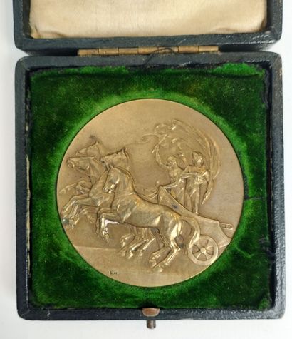 null Olympic Games/London, summer 1908. Official gold medal of participant in its...
