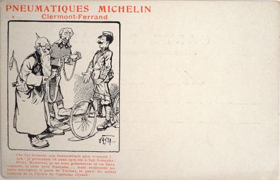 Cyclisme/Michelin/O'Galop . Superbe et rare...