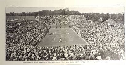 Tennis/Roland-Garros. La double page photo...