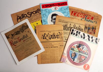null Omnisport/Reviews-Rare newspapers/Numbers 1. Set of 9 issues, from the number...