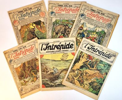 null COLONIALISM / Set of 29 issues of the newspaper "L'Intrépide", 1929/32, each...