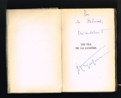 null Roger PEYREFITTE (1907-2000, writer and diplomat) / " Les Fils de la Lumière...