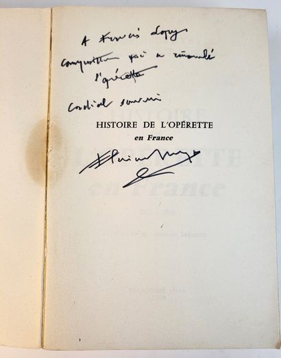 null OPERETTES - Francis LOPEZ (1916-1995, operetta composer) / " Histoire de l'Opérette...