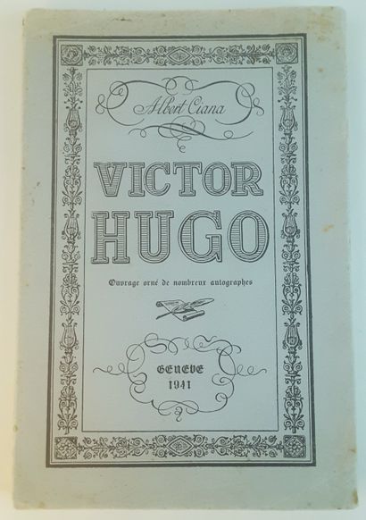 null Victor HUGO [1802-1885, écrivain » / Sa signature autographe découpée d’une...