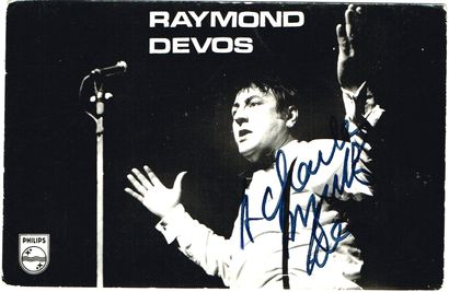 Raymond DEVOS (1922-2006, humoriste franco-belge)...