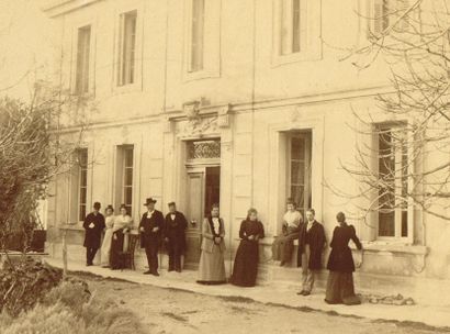 null [Frédéric MISTRAL] – Franceline CHABRIER de LAFONGT (1850-1939, photographe)...