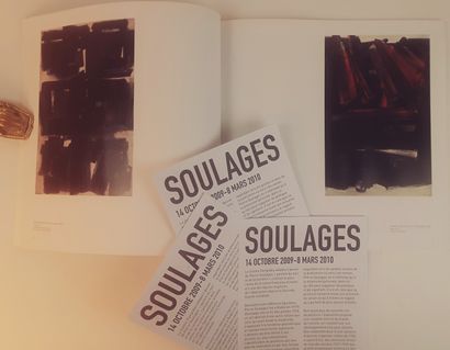 null Pierre SOULAGES (1919-2022) / " Soulages - L'Exposition ", Centre Pompidou from...