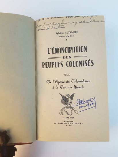 null COLONIALISM - Sylvère ALCANDRE (Guadeloupean lawyer) / "L'Emancipation des Peuples...