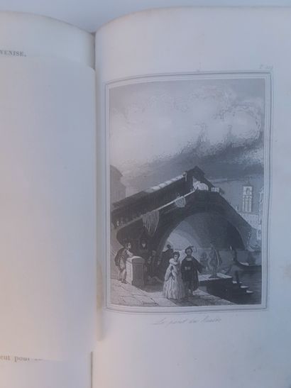 null VENISE – « Histoire de Venise » par F. Valentin, Tours Mame Cie 1844, relié...