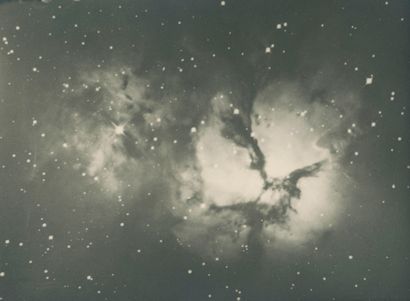 NASA Nasa. RARE. Photograph from the Mount Wilson Observatory. Here, the Trifid Nebula...