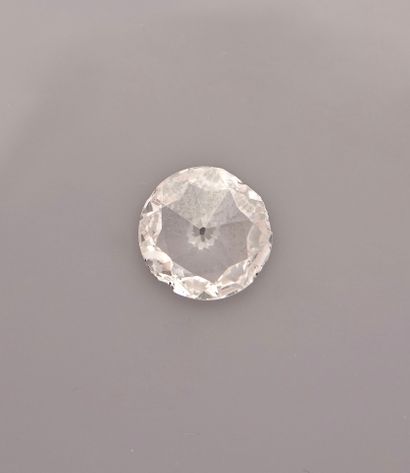 null 
Bague solitaire ' Joaillerie ' en , platine 900 MM, ornée d'un diamant taille...