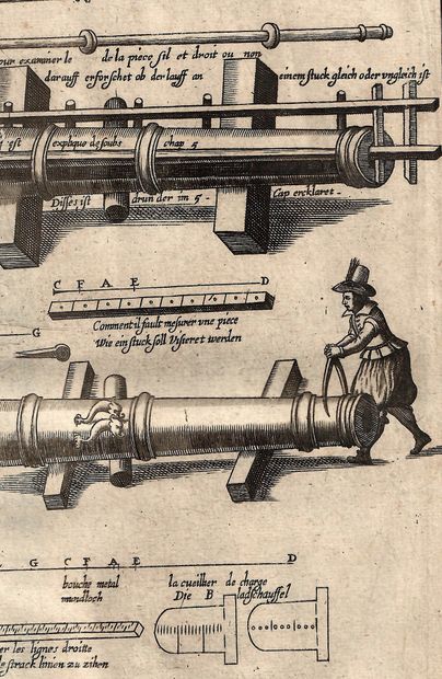 null ROUEN. 1628. "ARTILLERY or true instruction of the Artillery and its belongings....