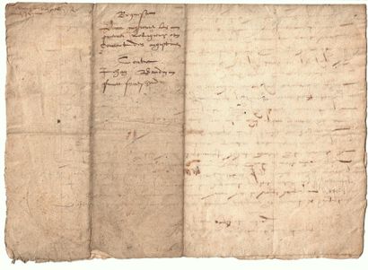 null LYONNAIS. LYON 1618. Request presented to the Presidial of LYON by the for Sirs...