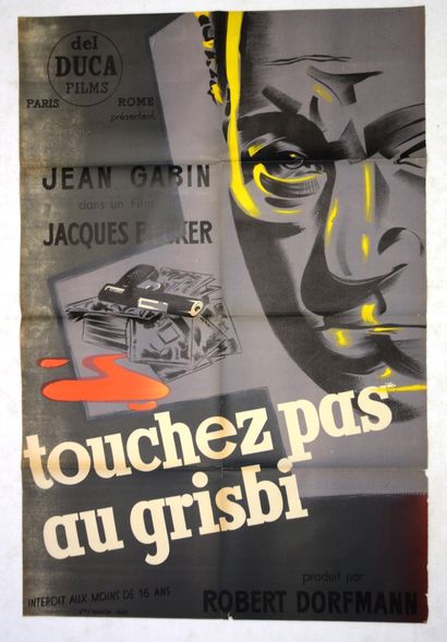 null TOUCHEZ PAS AU GRISBI 
Année : 1954, affiche française
Réal : Jacques Becker
Act...