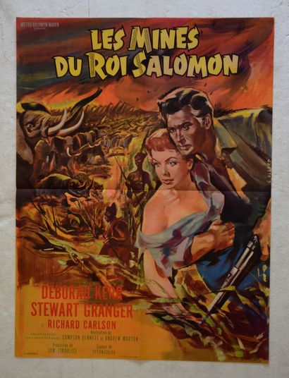 null KING SOLOMON'S MINES 
Year : 1950, French poster
Director : Compton Bennett
Act:...